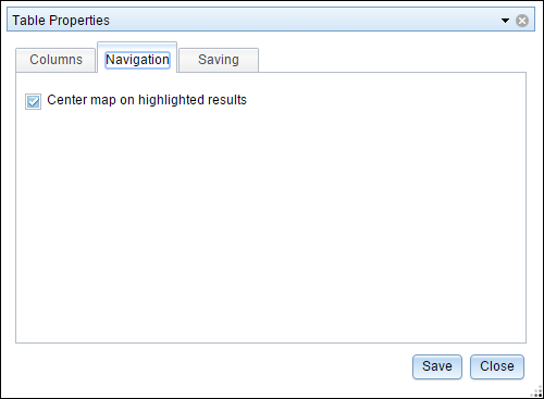 Navigation tab Navigation tab
