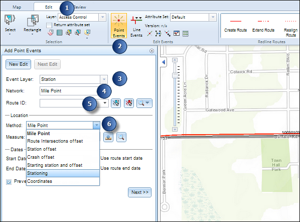 Adding point events Adding point events