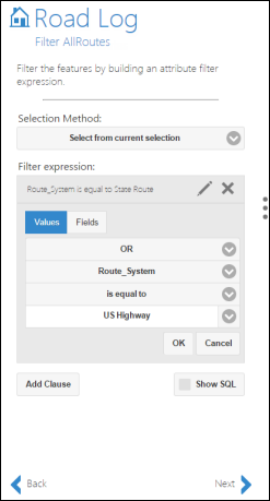 Adding a second attribute selection clause Adding a second attribute selection clause